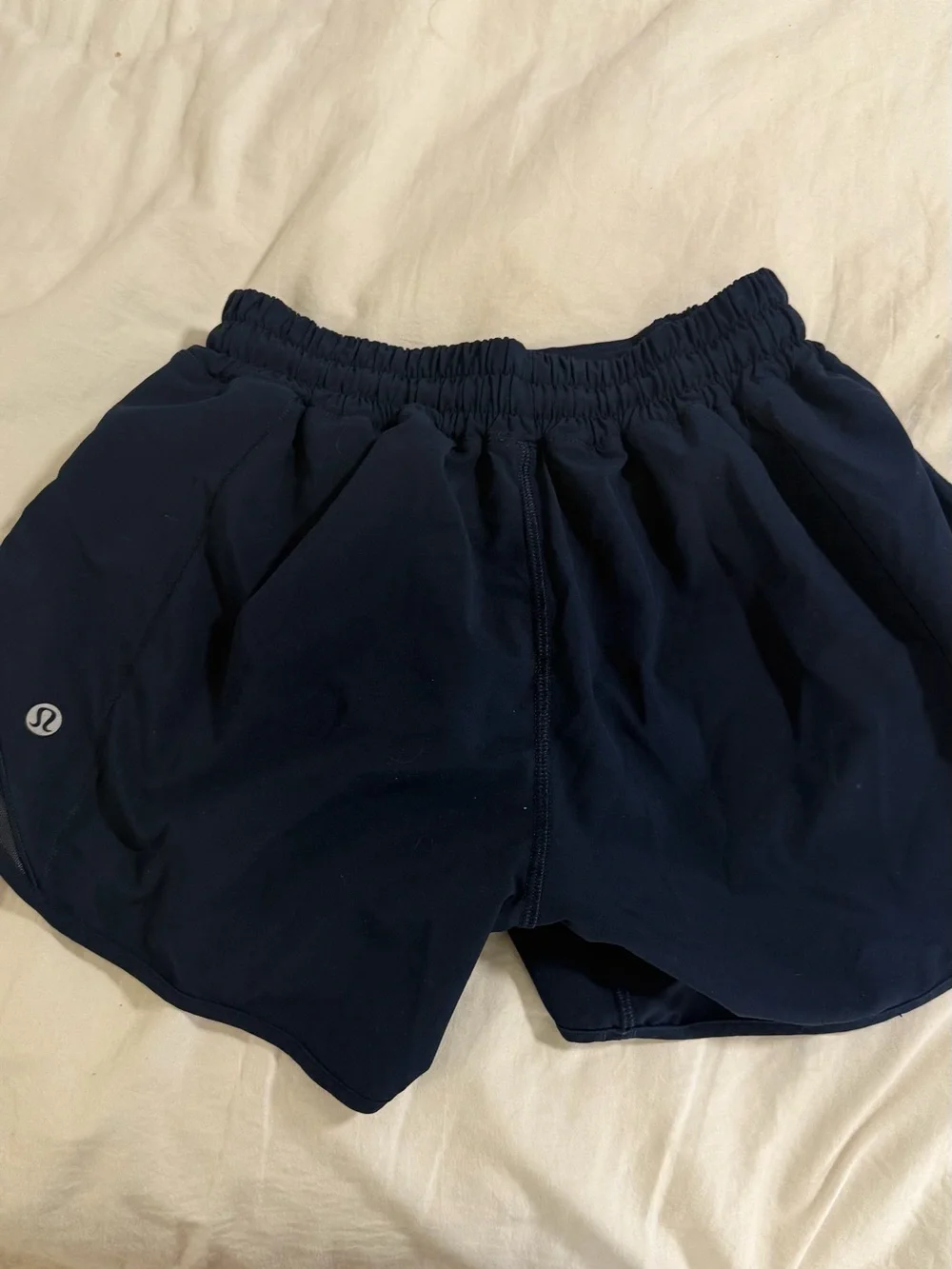 lululemon athletica Navy Athletic Running Shorts
